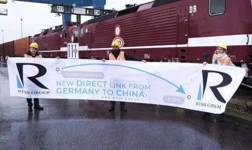 RTSB introduces new direct block train connection between Germany and China.