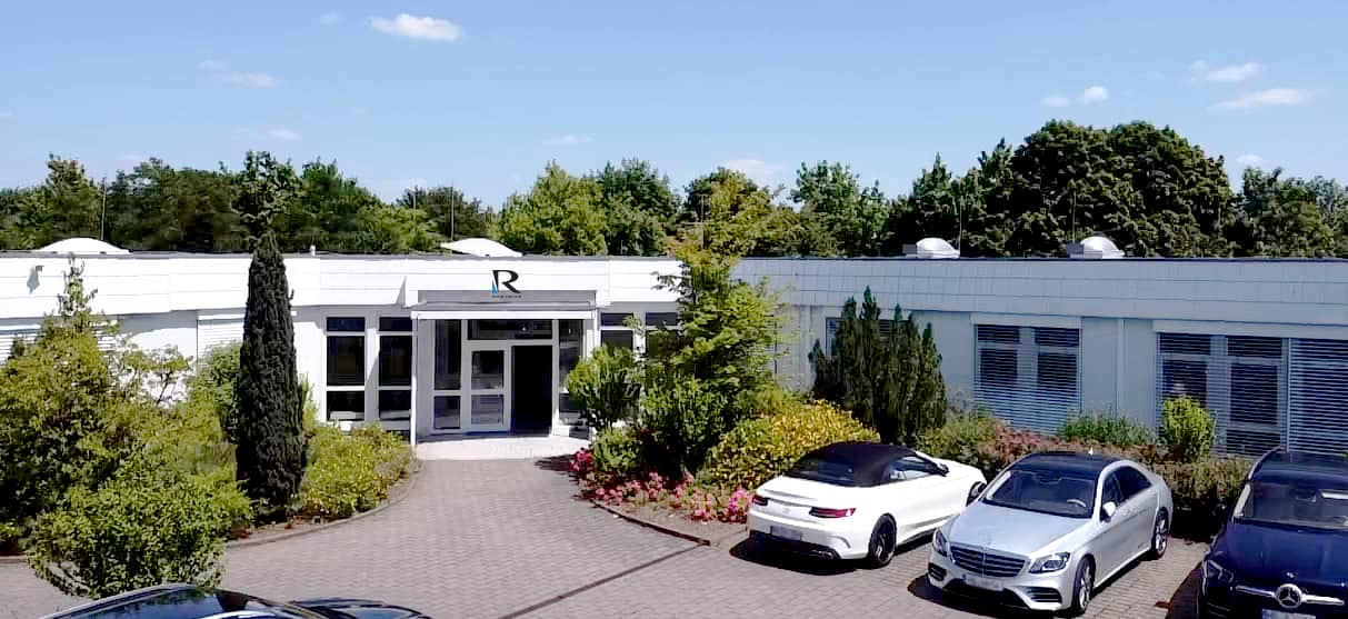 RTSB headquarters office in Friedrichsdorf main entrence