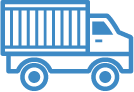 container chassi truck icon