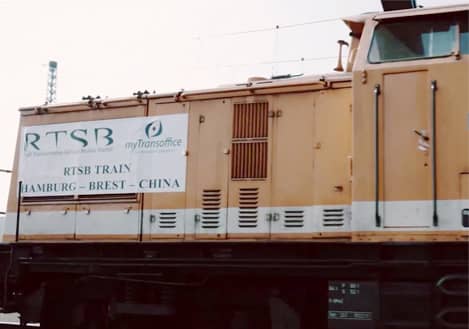Picture of RTSB container train Katarina from Hamburg to Brest